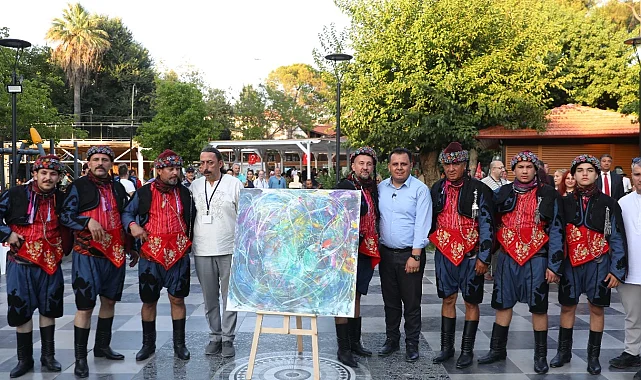 Sanatın ve barışın renkleri Dalaman'da buluştu
