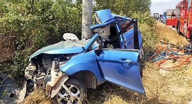 Söğütlü’de Yürek Yakan Kaza