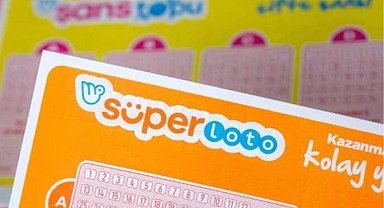Süper Loto'da bir talihli 6 bildi