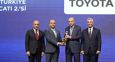 Toyota Türkiye ihracatta şampiyonlar arasında 2'nci oldu