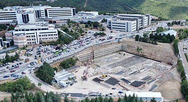 Umuttepe Cami ve Otopark projesi hızla yükseliyor