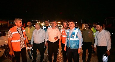 Yangın Felaketine Yıldırım Müdahale