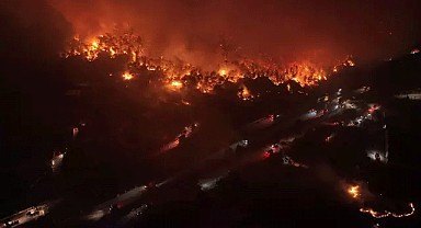 Yangınlara Havadan ve Karadan Müdahale