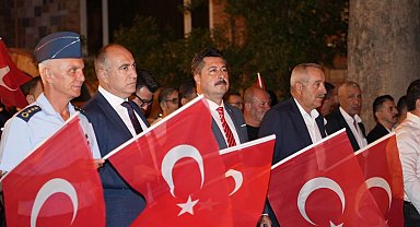 Yenişehir 15 Temmuz'da yine meydanlardaydı