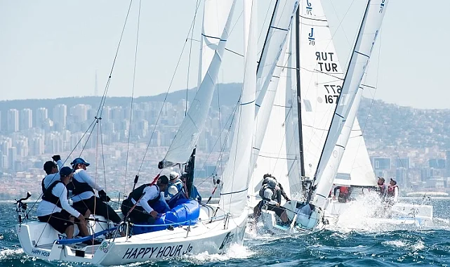 13. TAYK–Eker Olympos Regatta'da J70 fırtınası