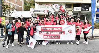 47. İstanbul Maratonu'nda 'eğitimde dur durak yok'