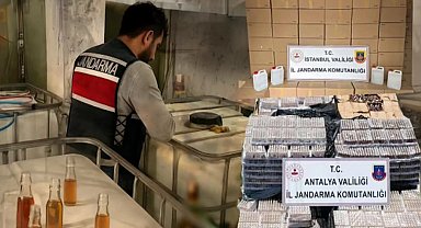 81 ilde sahte alkol operasyonu... 62 bin litre alkol ele geçirildi