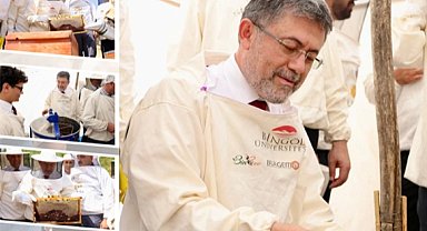 AB tescilli ilk Türk balının sağımı yapıldı