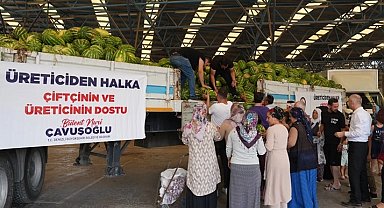 Alın teri ziyan olmadı, sofralara ulaştı