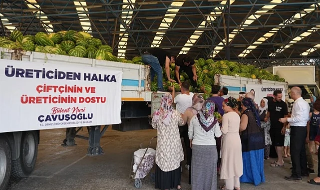Alın teri ziyan olmadı, sofralara ulaştı