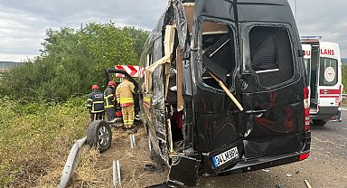 Anadolu Otoyolu Düzce'de kaza: 7 yaralı