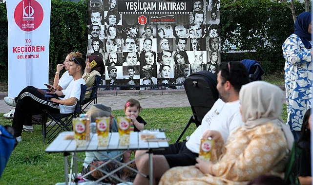 Ankara Keçiören'de yaz akşamları Yeşilçam'la şenleniyor