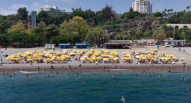 Antalyalılardan Büyükşehir plajlarına tam not