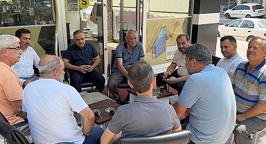 Başkan Hasan Kılca'dan esnafla istişareli ziyaret