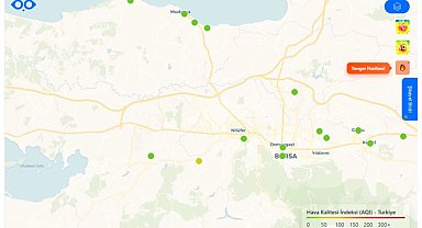 Bursa Büyükşehir yangın noktalarını anlık gösterecek