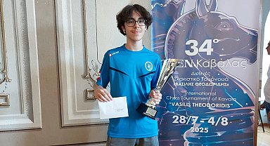 Bursa Büyükşehirli Burak Alp Mutlu Yunanistan'dan ikincilikle döndü