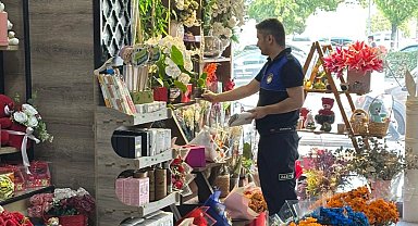 Bursa İnegöl'de çiçekçilere fiyat denetimi
