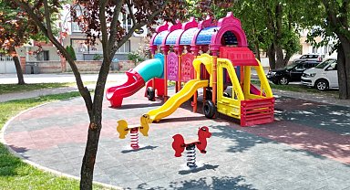 Bursa İnegöl'de çocuklara sağlıklı parklar