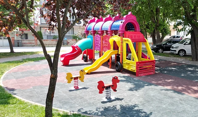 Bursa İnegöl'de çocuklara sağlıklı parklar
