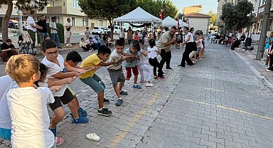 Bursa Karacabey geleneksel sokak oyunları etkinliğinde final