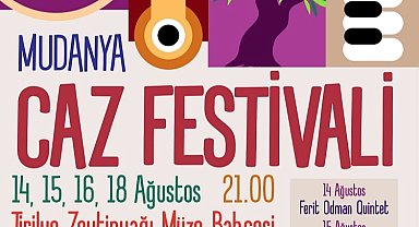 Bursa Mudanya'da caz festivali başlıyor