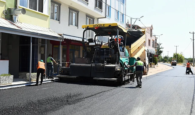 Bursa Osmangazi'de asfalt çalışmalarına hız verildi