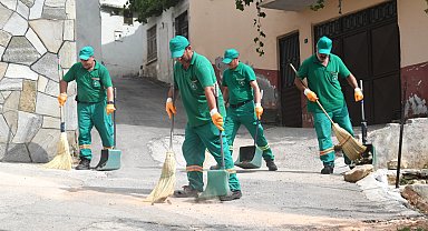 Bursa Osmangazi'de her gün 270 kilometre alan temizleniyor