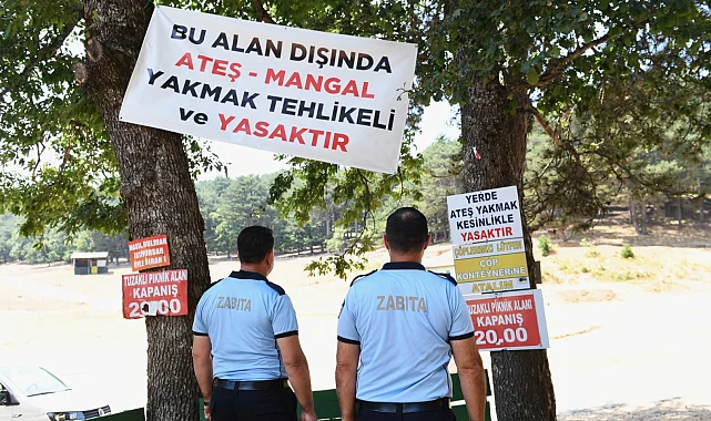 Bursa Osmangazi'den piknik alanlarına sıkı denetim