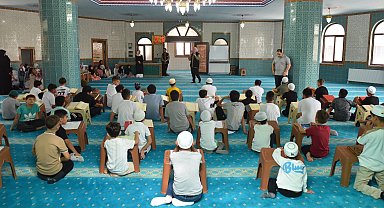 Bursa Yıldırım'da çocuklara afete hazırlık eğitimi