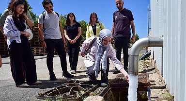 Bursa'da suyun hikayesini kaynağında öğrendiler