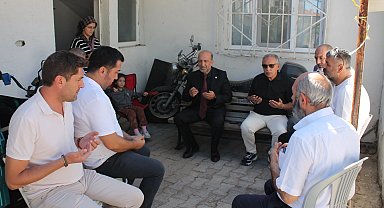 Bursalı şehit itfaiyecinin ailesine PERDER'den anlamlı ziyaret