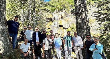 Bursalı turist rehberleri İnegöl'ün doğal ve tarihi zenginliklerini keşfetti