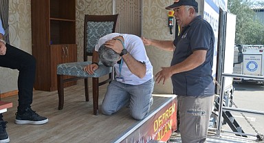 BUSKİ çalışanlarına deprem eğitimi
