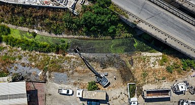 Çark Deresi ve çevresi için kapsamlı temizlik çalışmaları devam ediyor
