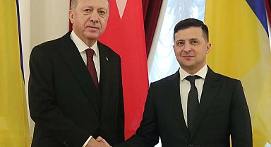 Cumhurbaşkanı Erdoğan Zelenski ile görüştü