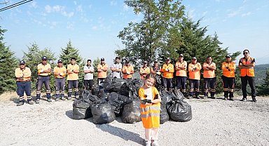 Denizli'de minik yürekten büyük temizlik hareketi