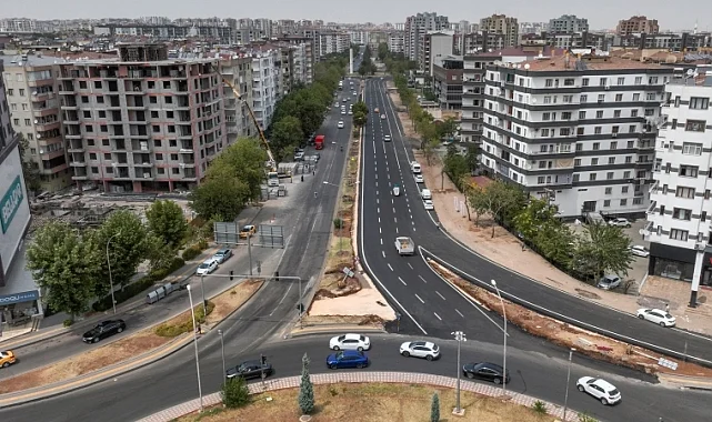 Diyarbakır Selahaddin Eyyubi Bulvarı'nın bir kısmı hizmete açıldı