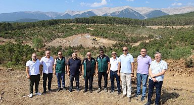 DSİ 1. Bölge'den Bursa Kocakırdere Göleti'ne inceleme