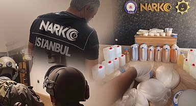 Esenyurt'ta büyük uyuşturucu operasyonu