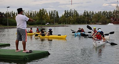 Eskişehir'de yetişkinlere özel deniz kanosu deneyimi başlıyor