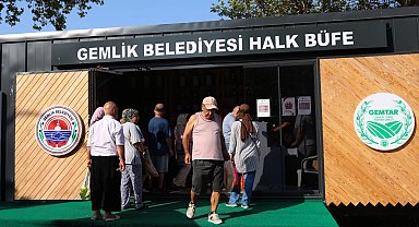 Gemlik Belediyesi'nden Kumla'ya yeni halk büfe hizmeti