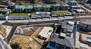 Gemlik’te Üç Koldan Yol Yapımı Sürüyor