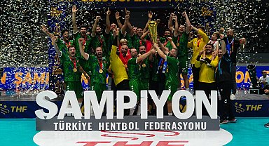 Hentbolda süper kupa Bursa Nilüfer Belediyespor'un