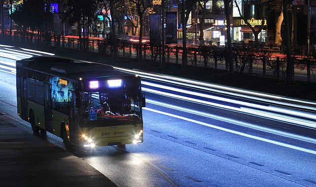İETT'den gece sefelerine sabaha kadar devam