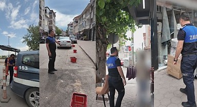İnegöl’de Kaldırım Ve Yol İşgallerine Geçit Yok