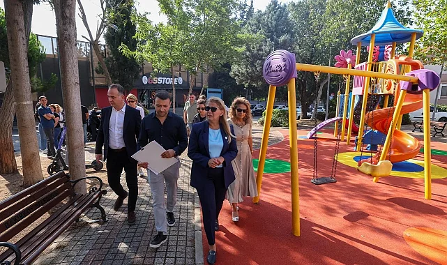 İstanbul Bakırköy'ün parkları yenilendi