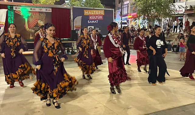 İstanbul Maltepe'de flamenko coşkusu
