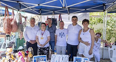 İzmir'de Oyuk Festivali, renkli görüntülere sahne oldu