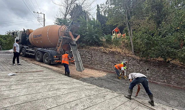 İzmit Belediyesi'nden hızlı ve etkili yol hizmeti