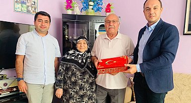 İzmit Belediyesi'nden Kıbrıs gazilerine vefa ziyareti